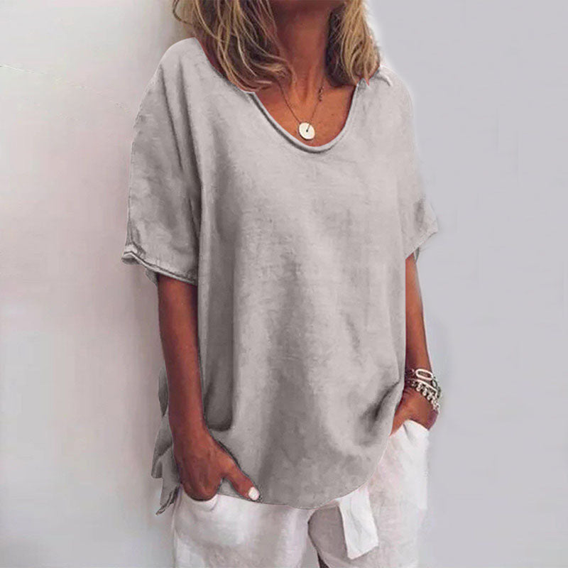 Comfortable Loose Blouse – Zalumo