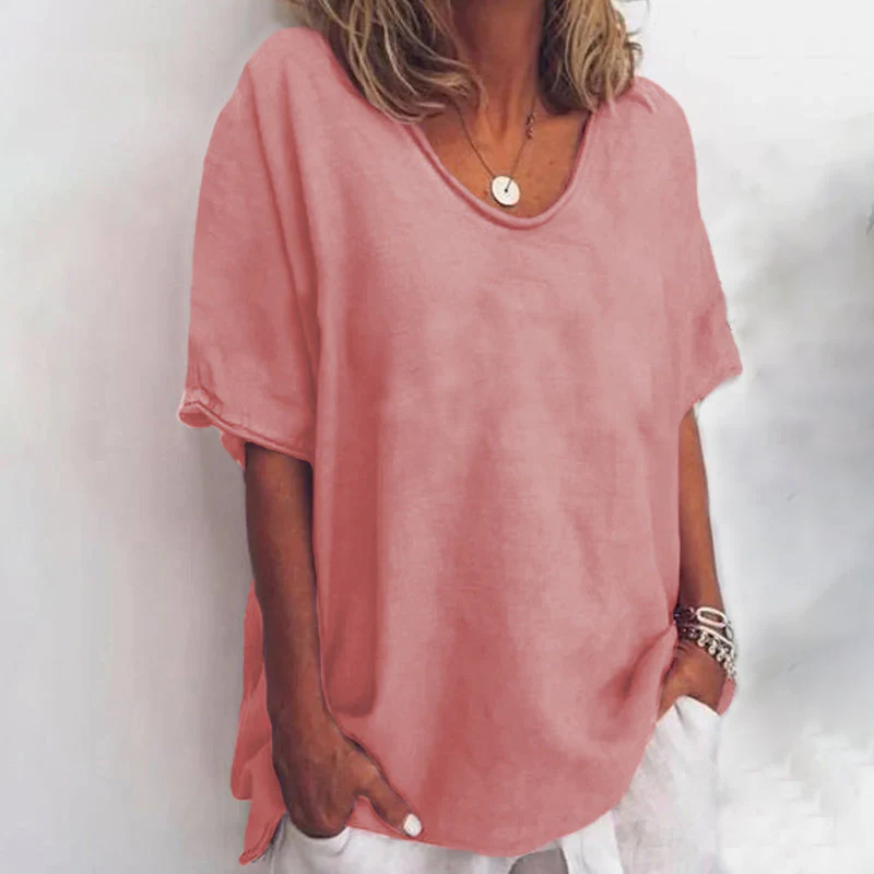 Comfortable Loose Blouse – Zalumo