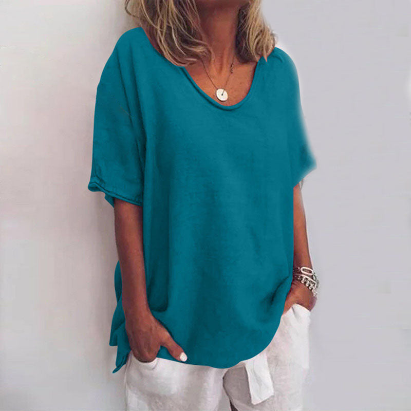 Comfortable Loose Blouse – Zalumo