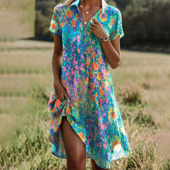 Boho Chic Summer Dress – Zalumo