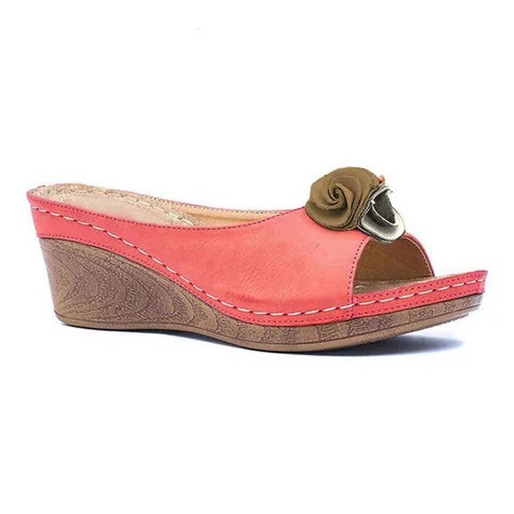 Women's Orthopedic Cushioned Wedge Sandals – Zalumo