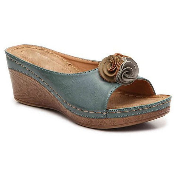 Women's Orthopedic Cushioned Wedge Sandals – Zalumo