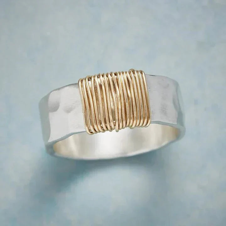 Vintage Gold Thread Ring – Zalumo