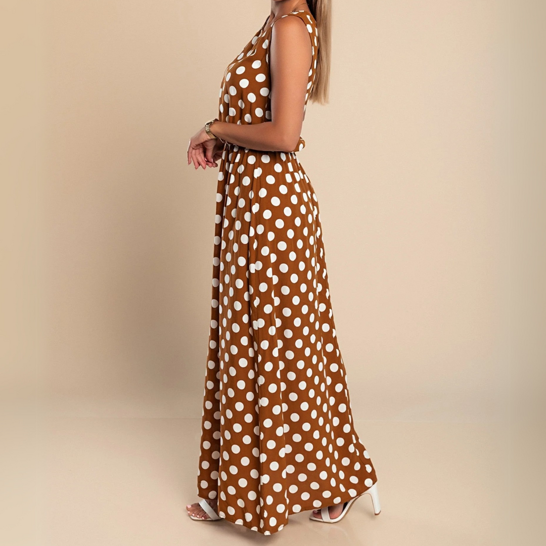 Polka Dot Maxi Dress – Zalumo