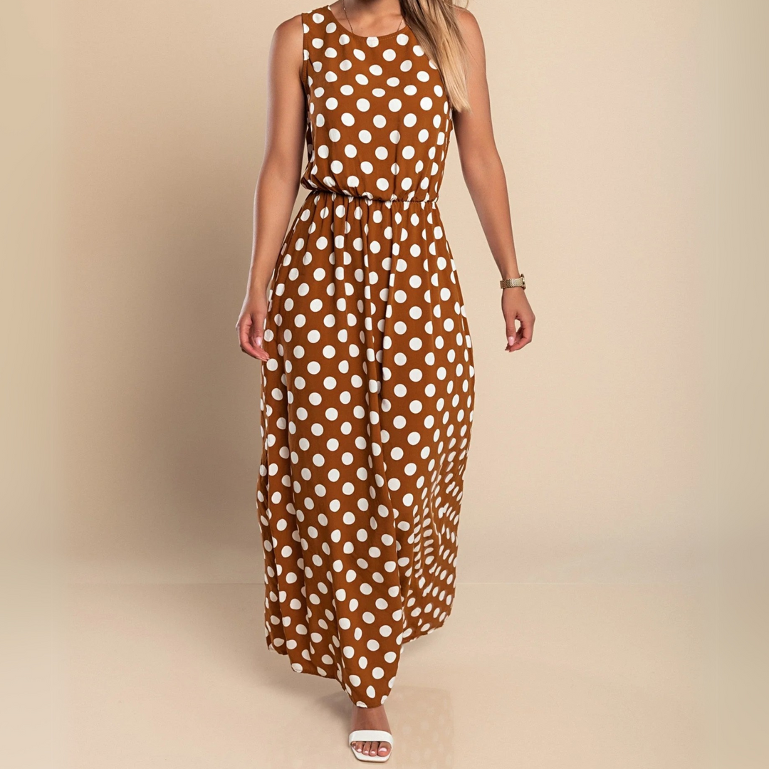 Polka Dot Maxi Dress – Zalumo
