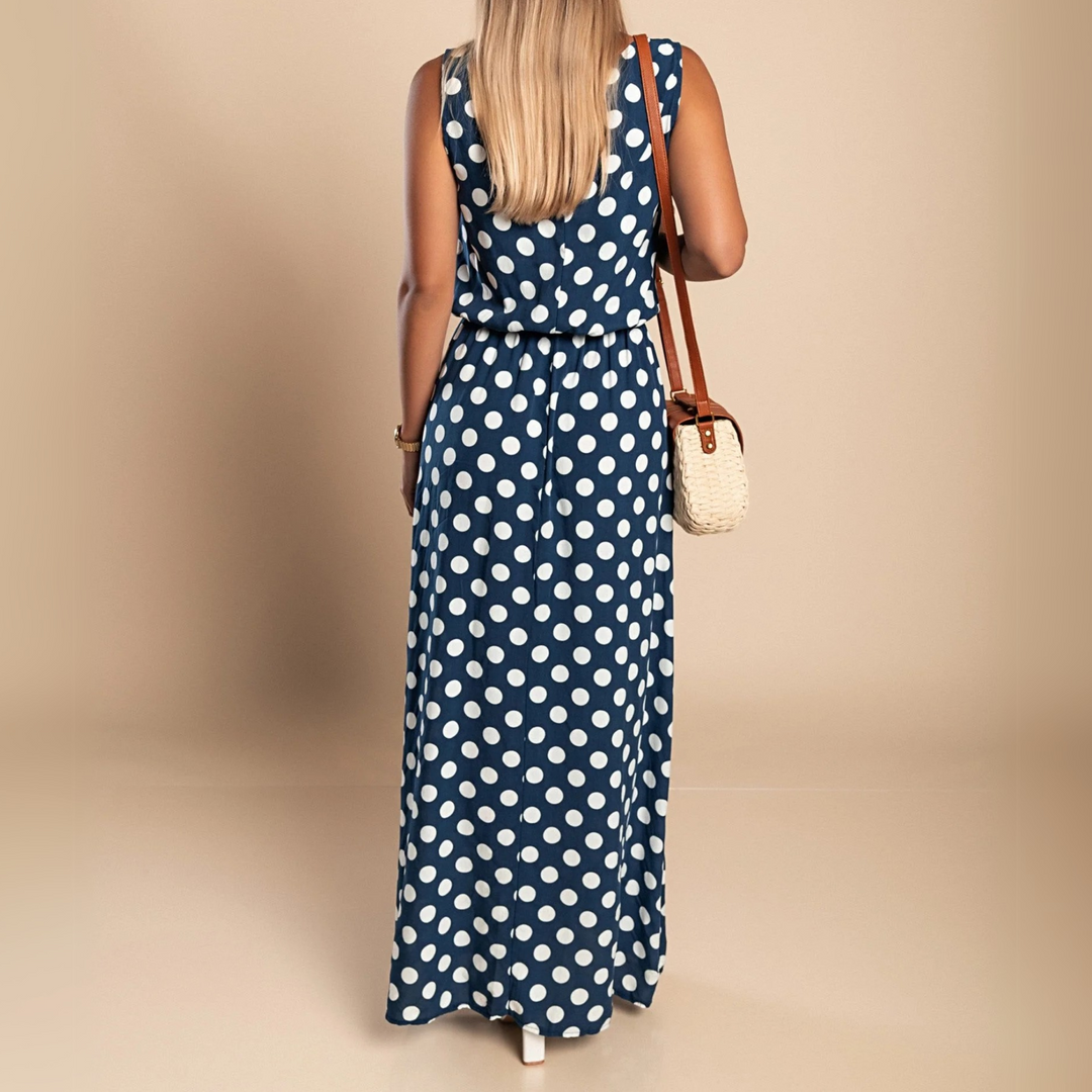 Polka Dot Maxi Dress – Zalumo