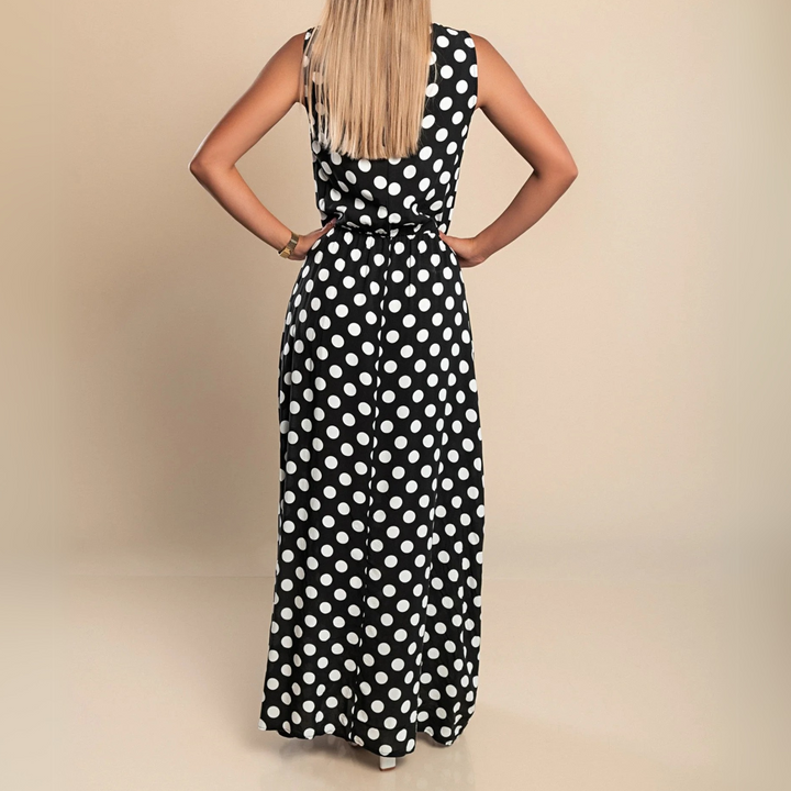 Polka Dot Maxi Dress – Zalumo